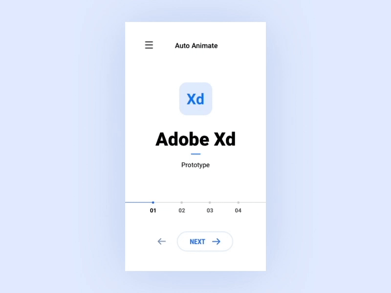 Adobe XD Playoff | Auto-Animate