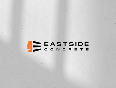 Eastside Concrete logo branding graphic design logo