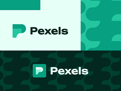 Pexels Rebrand concept branding concept logo pexels rebrand