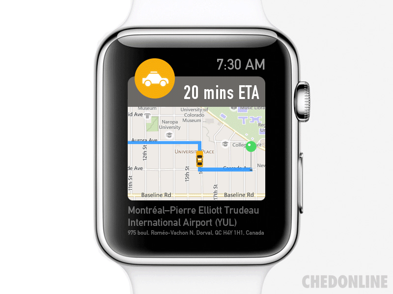 Apple Watch Travel App airport animatedgif app apple applewatch aviation gif ios map travel ui watch