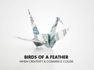 Birds Of A Feather bird crane money origami
