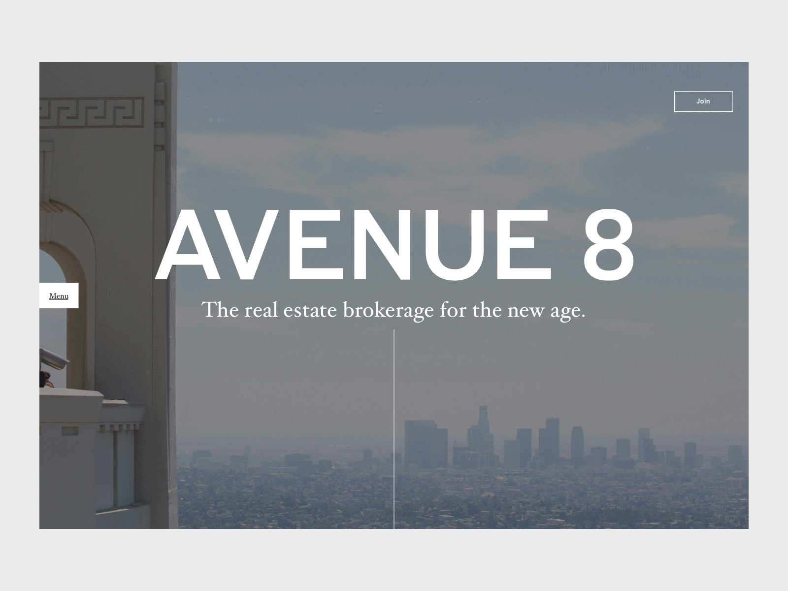 Avenue 8 Concept Website art direction design digital digital design marketing real estate responsive design startup typography uiux visual design website