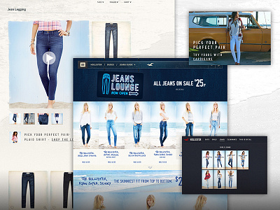 Hollister Co. Jeans Campaign