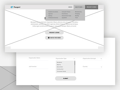 Passport - UX Refresh analytics art direction digital design marketing reporting uiux website