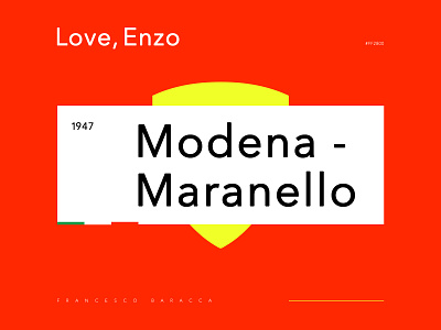 Enzo Series art direction auto automotive automotive design branding digital design ferrari ferrarired marketing red type typography visual visual design