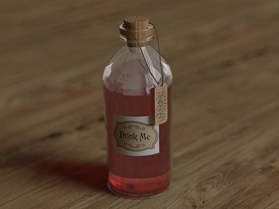 Magic gift for me 3d 3dmodeling artwork artworks bottle cinema4d design digitalart vrayrender سینمافوردی مدلسازی