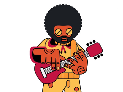 Funk music aftereffects animation character characterdesign design illustrator motion motiongraphics music