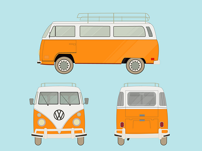 Volkswagen flat design