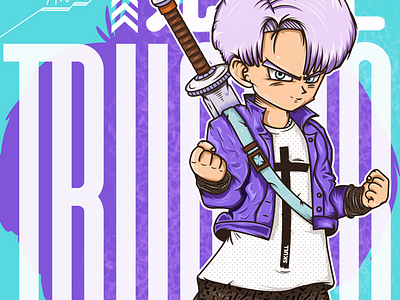 Trunks artfan goku illustrator photoshop trunks vector