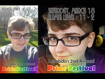 Lambda Pride Festival 2017 facebook frame pride snapchat filter vanderbilt