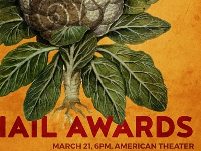 Slowfood Charleston Snail Awards eat local photoshop poster slow food snail