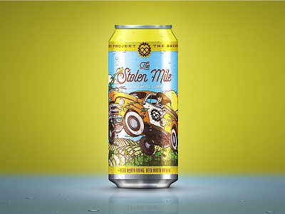 The Stolen Mile apache beer brewery projekt chevy illustration
