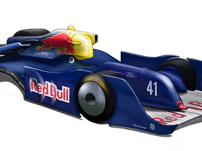 SauberC14 Redbull Concept formula1 redbull sauberc14 sketch sketchswap