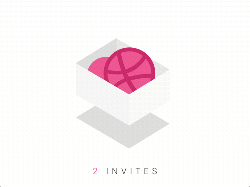 2 Invites Giveaway draft dribbble free giveaway invitation invitations invites