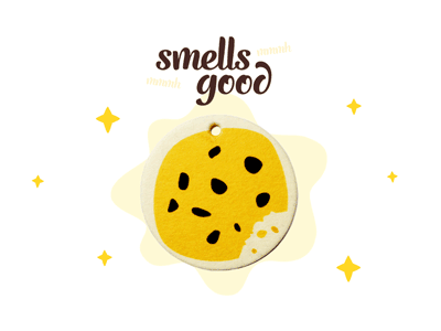 Scentsational Packaging! cookie disc gif packaging smell value add