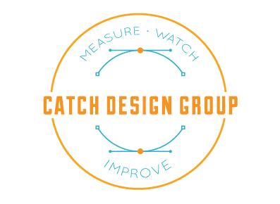 Catch Design Group badge bezier catch design group duke logo