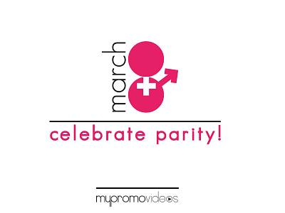 Celebrate Parity - International Women's Day march march8 parity womans day