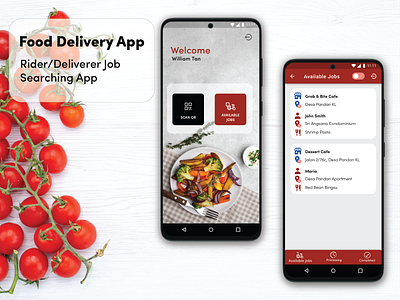 Food Delivery App android app design food app food delivery