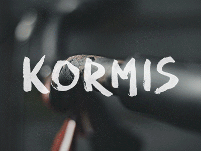 Kormis - handwriting - brush handwriting lettering photo photography