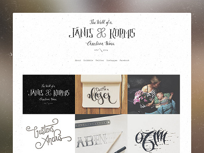 Tumblr Blog blog design handmade lettering texture tumblr type typo typography vector