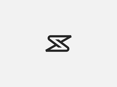 S Logo Mark arrows branding letter logo mark s sketch vector
