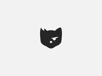 Bad Cat Logo bad black brand cat illustrator logo mark