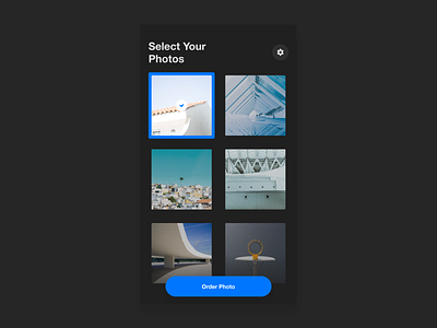 Select Your Photos animation app app animation invisionstudio photo photo app ui ux