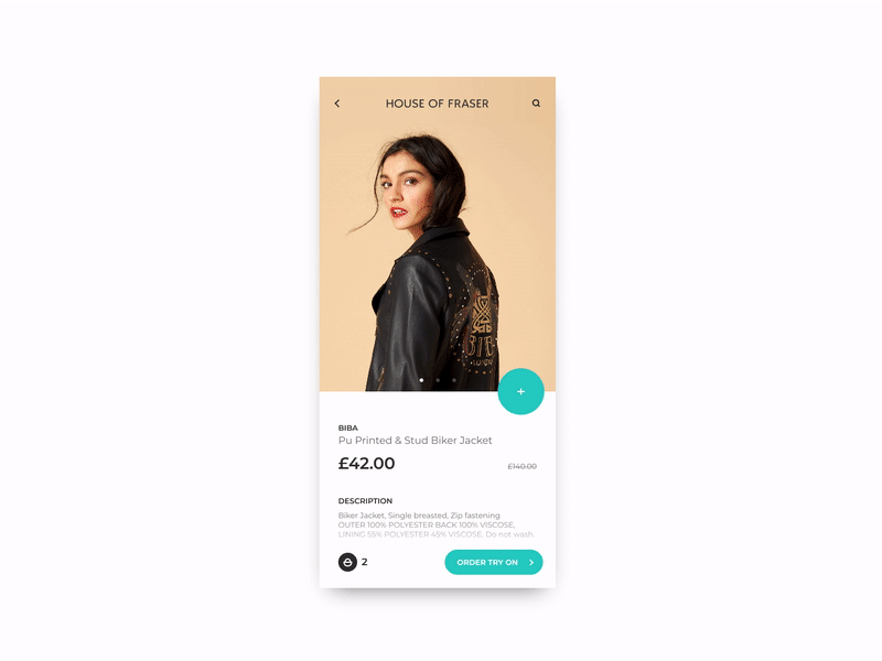 V-shop app concept