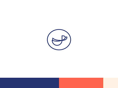 duckling logo brand logo mark symbol vector