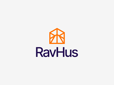 RavHus logo branding branding design home house logo logodesign mark symbol