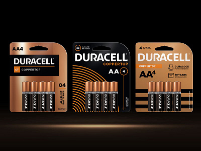 Duracell - Packaging Brand Refresh branding business creative design identity packaging startups