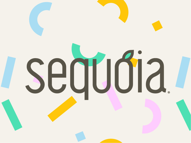 Sequoia typography icon logomark business startup freelance logo design identity branding creative