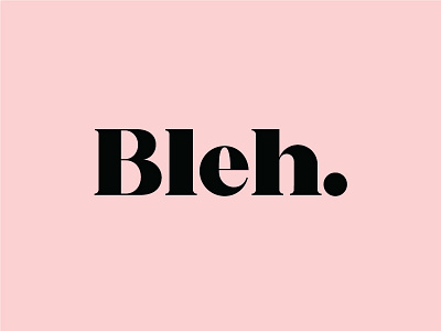 Bleh. letters love pink serif thick thin typography valentine