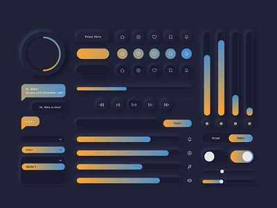 Gradient UI UX Icons Design - eBizneeds