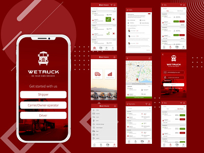 WeTruck: Transport Tracking App android app design android app development app design app designer app designers app designers australia app developer app developers app developers australia app development company in usa ios app ios development