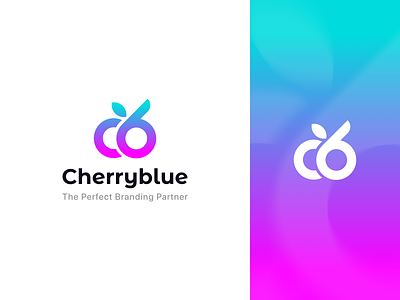 Cherryblue Logo brand brand design brand identity branding branding design clean design design illustration logo logo design logodesign logos logotype minimal vector