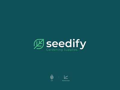 Logo for Seedify brand brand design brand identity branding design illustration logo logo design logodesign logomaker logomark logos minimal