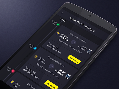 Nostragamus - by Sportscafe app design game uiux