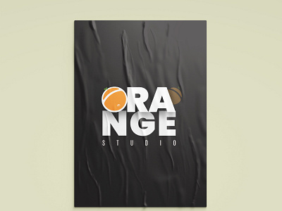 Orange Studio Poster design