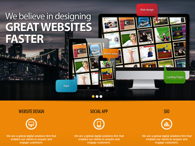 Designagency design agency freelancer ui website