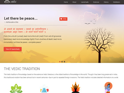 Spiritual Article site articles blog clean design responsive spiritual ui website