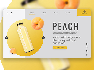 Landing Page | Juices web