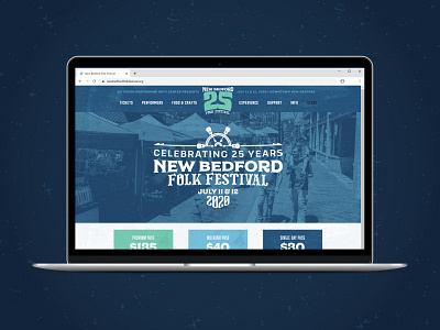 NewBedfordFolkFestival.org | Site Relaunch