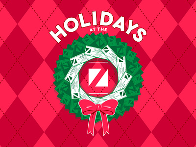 Zeiterion Theatre Holiday Ticket Wreath | The Day Job