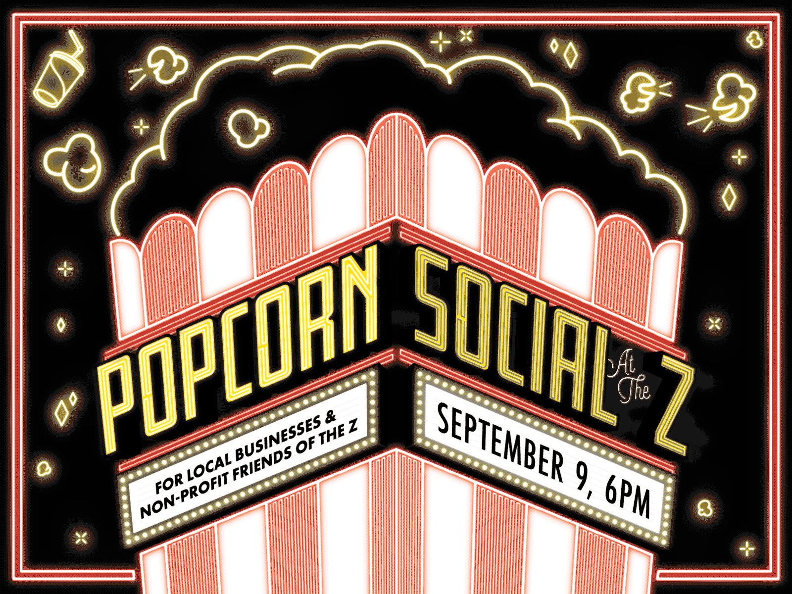 Popcorn Social | Invite