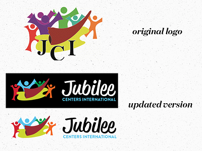 Jubilee Centers International clean logo design logo update