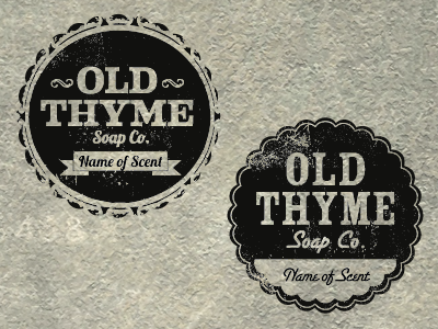 Old Thyme Soap Rejects logo rejects