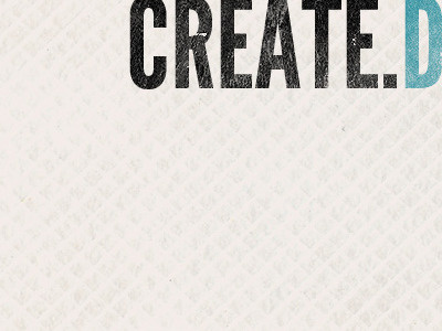 Create.d Wallpaper