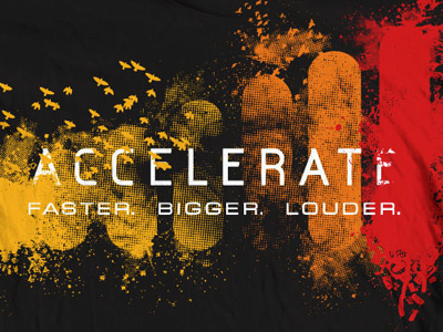 Accelerate T-Shirt apparel birds church shirt t shirt vintage