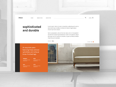 thtren Web Design branding design furniture interior ui uidesign ux uxdesign webdesign website